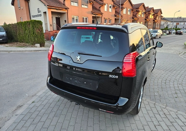 Peugeot 5008 cena 23900 przebieg: 156000, rok produkcji 2012 z Września małe 781
